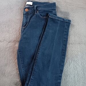 LOFT Women's Deep Indigo Skinny Jeans